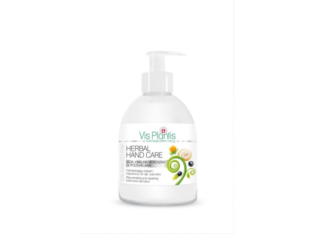 Vis Plantis Herbal Hand Care Balsam odmładzająco-naprawczy do rąk i paznokci acai + malina interakcje ulotka   300 ml