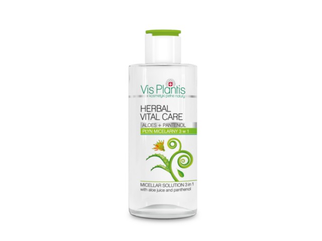 Vis Plantis Herbal Vital Care Płyn micelarny aloes + pantenol interakcje ulotka płyn - 150 ml