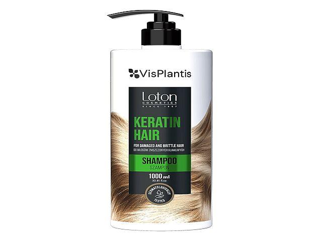 Vis Plantis Loton Cosmetics Keratyna Szampon do mycia włosów zniszczonych i łamliwych interakcje ulotka   1 l