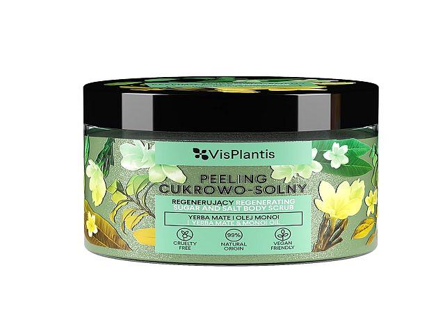 Vis Plantis Peeling cukrowo-solny regenerujący z yerba mate i olejem monoi interakcje ulotka   350 g