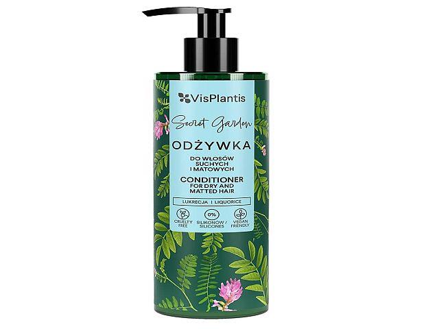 Vis Plantis Secret Garden Odżywka do włosów suchych i matowych lukrecja interakcje ulotka   400 ml