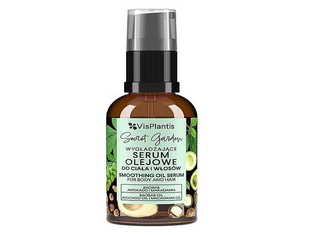 Vis Plantis Secret Garden Serum do ciała i włosów wygładzające olejowe z baobabem interakcje ulotka serum  30 ml