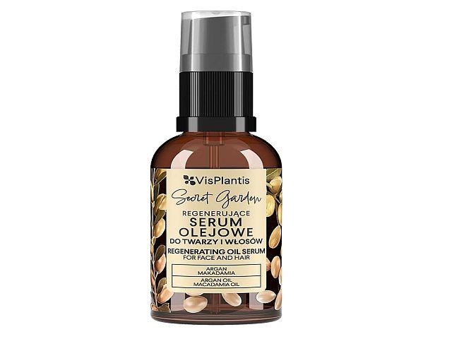 Vis Plantis Secret Garden Serum olejowe do twarzy i włosów z olejem arganowym interakcje ulotka serum  30 ml
