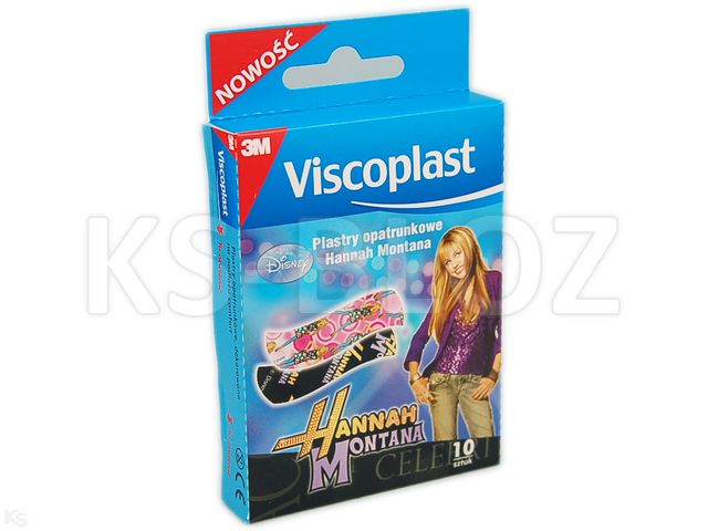 Viscoplast Hannah Montana Plaster z opatrunkiem interakcje ulotka plaster - 10 szt.