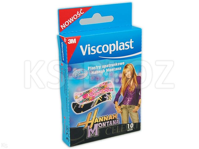 Viscoplast Hannah Montana Plaster z opatrunkiem interakcje ulotka plaster  10 szt.