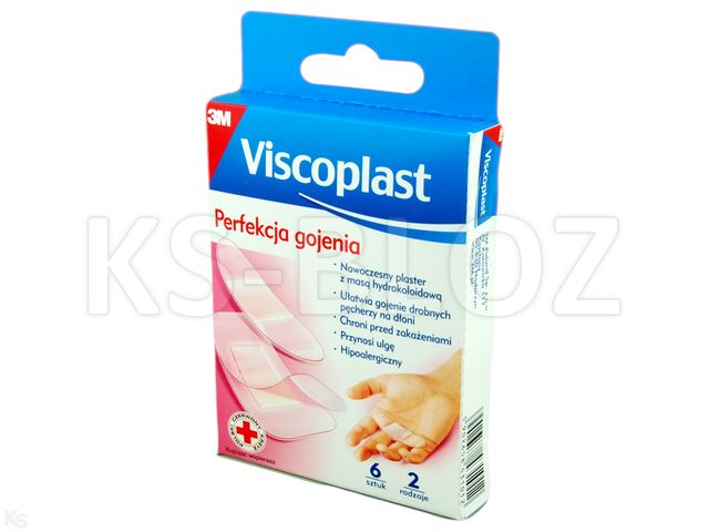 Viscoplast Perfekcja Gojenia Plastry-zestaw interakcje ulotka plaster - 6 szt.