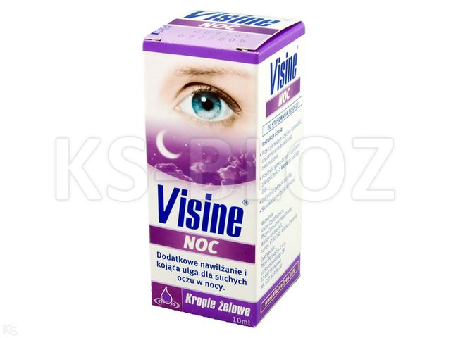 Visine Noc interakcje ulotka krople do oczu  10 ml