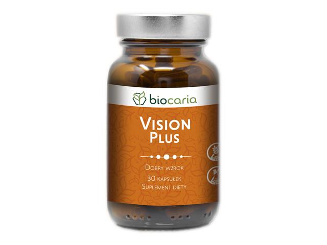 Vision Plus interakcje ulotka kapsułki - 30 kaps.