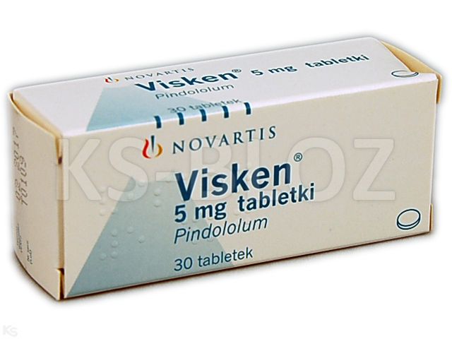 Visken interakcje ulotka tabletki 5 mg 30 tabl.