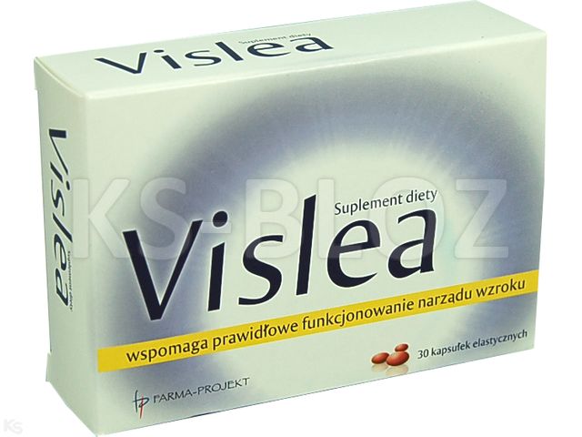 Vislea interakcje ulotka kapsułki elastyczne  30 kaps.