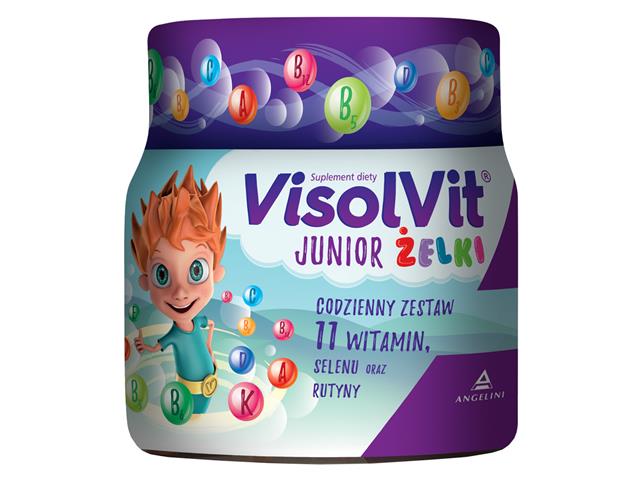 Visolvit Junior Żelki interakcje ulotka żelki  50 szt.