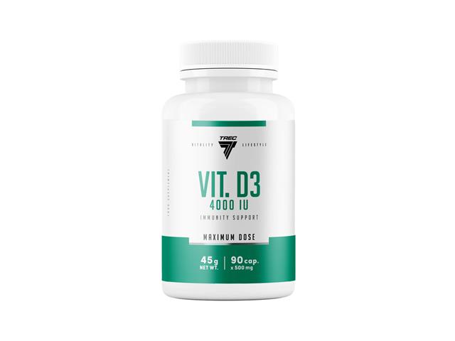 VIT. D3 4000 IU interakcje ulotka kapsułki - 90 kaps. (but.)
