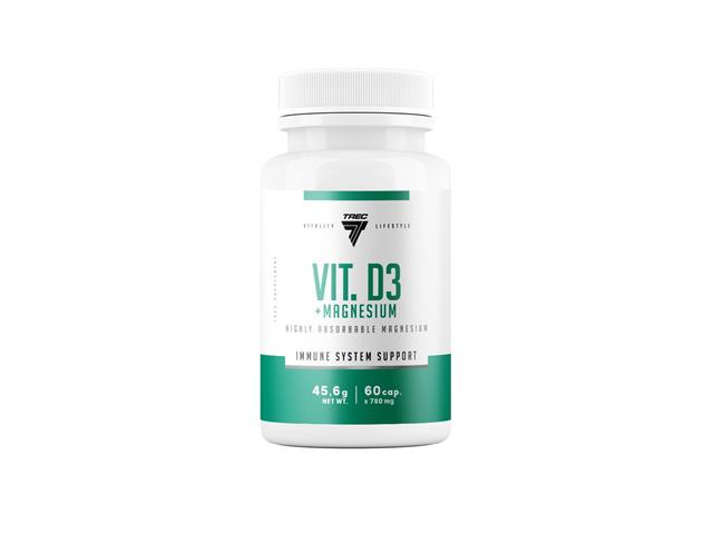 VIT. D3 + Magnesium interakcje ulotka kapsułki - 60 kaps. (but.)