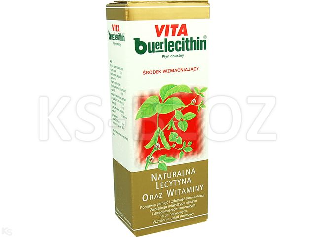 Vita Buerlecithin interakcje ulotka płyn doustny 104 mg/ml 250 ml