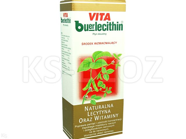 Vita Buerlecithin interakcje ulotka płyn doustny 104 mg/ml 500 ml