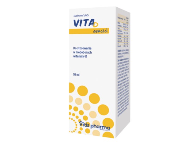 Vita D interakcje ulotka aerozol - 10 ml