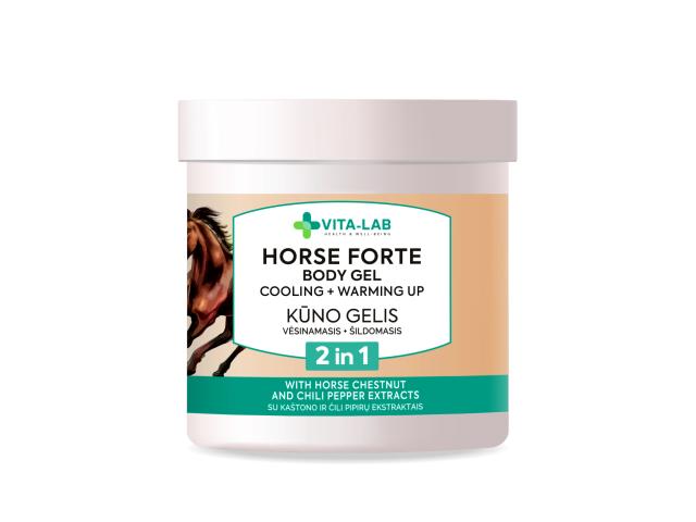 Vita-Lab Horse Forte Żel do ciała chłodzący i rozgrzewający 2w1 interakcje ulotka żel - 250 ml
