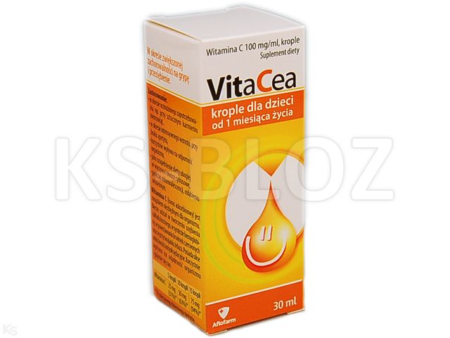 Vitacea interakcje ulotka krople doustne 100 mg/ml 30 ml