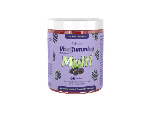 VitaGummies Multivitamin Multi owoce leśne interakcje ulotka żelki  60 szt.
