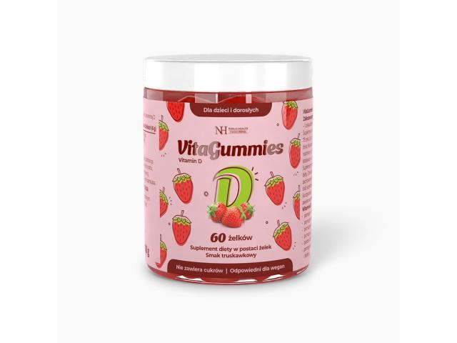VitaGummies Vitamin D interakcje ulotka żelki - 60 szt.
