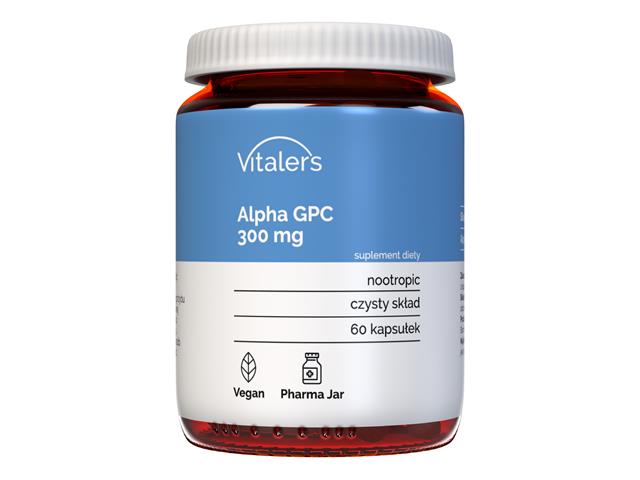 Vitaler's Alpha Gpc 300 mg interakcje ulotka kapsułki - 60 kaps.