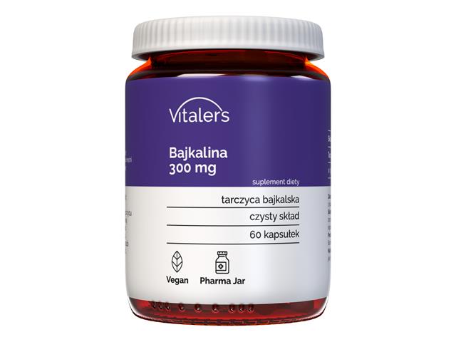 Vitaler's Bajkalina 300 mg interakcje ulotka kapsułki - 60 kaps.