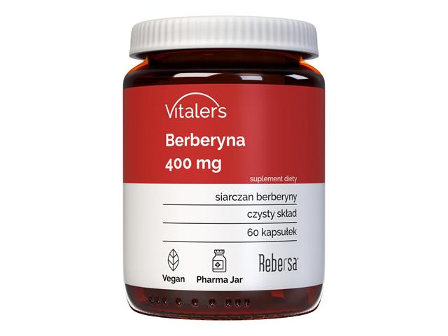 Vitaler's Berberyna 400 mg interakcje ulotka kapsułki  60 kaps.