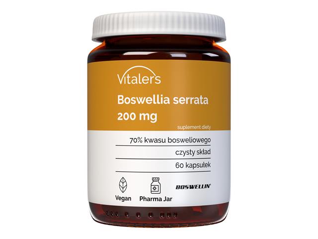 Vitaler's Boswellia Serrata 200 mg interakcje ulotka kapsułki - 60 kaps.