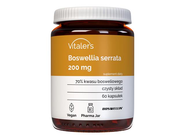 Vitaler's Boswellia Serrata 200 mg interakcje ulotka kapsułki  60 kaps.