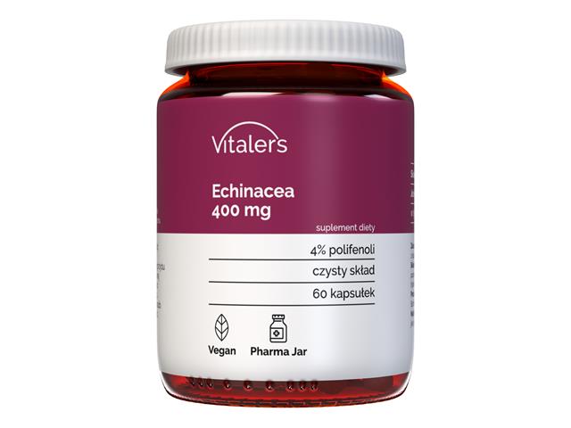 Vitaler's Echinacea 400 mg interakcje ulotka kapsułki - 60 kaps.