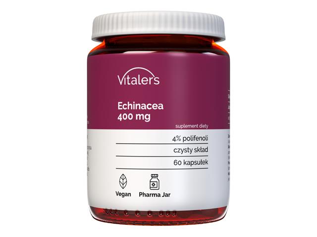 Vitaler's Echinacea 400 mg interakcje ulotka kapsułki  60 kaps.