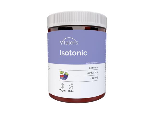 Vitaler's Isotonic owoce lasu interakcje ulotka proszek do rozpuszczenia - 250 g