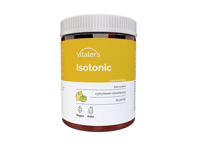 Vitaler's Isotonic smak cytrynowo-limonkowy interakcje ulotka proszek - 250 g