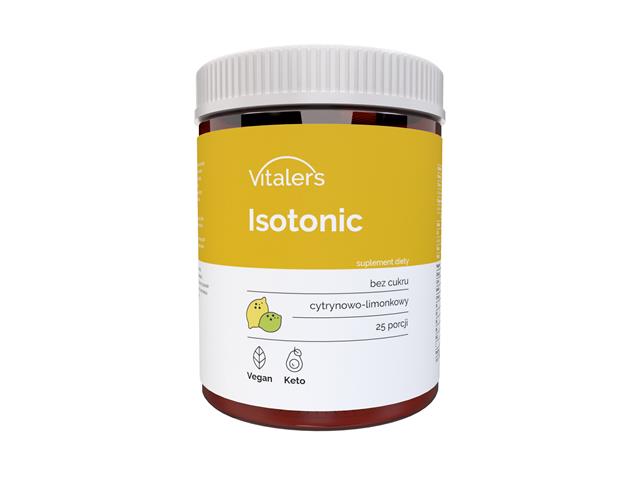 Vitaler's Isotonic smak cytrynowo-limonkowy interakcje ulotka proszek  250 g