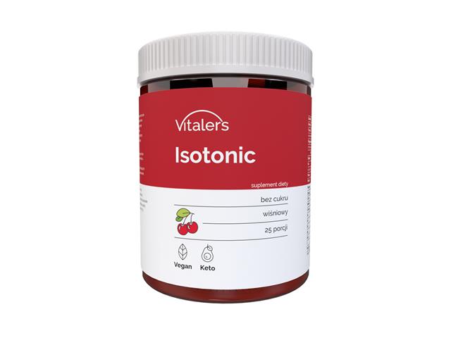 Vitaler's Isotonic smak wiśniowy interakcje ulotka proszek - 250 g