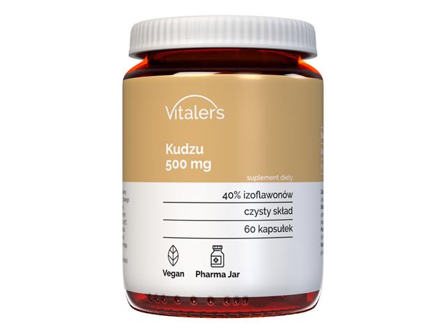 Vitaler's Kudzu 500 mg interakcje ulotka kapsułki - 60 kaps.