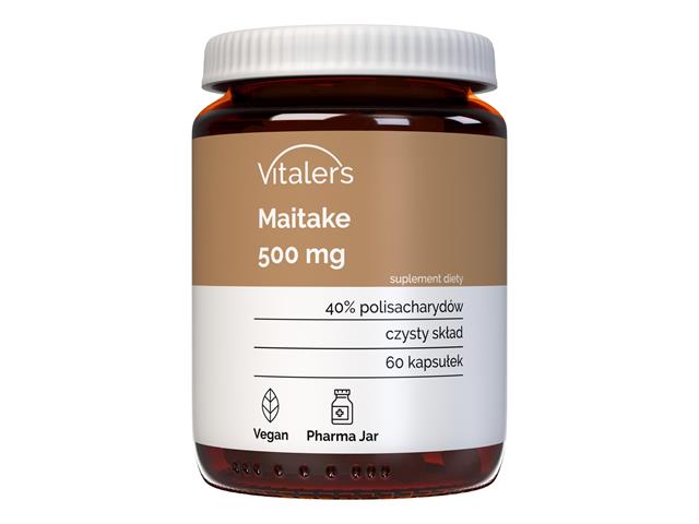 Vitaler's Maitake 500 mg interakcje ulotka kapsułki  60 kaps.