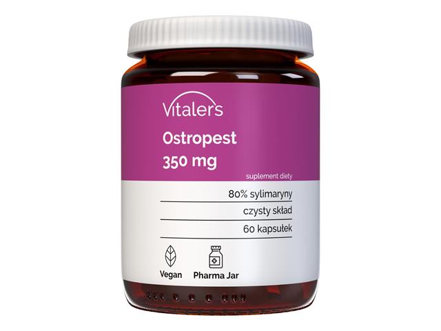 Vitaler's Ostropest 350 mg interakcje ulotka kapsułki - 60 kaps.