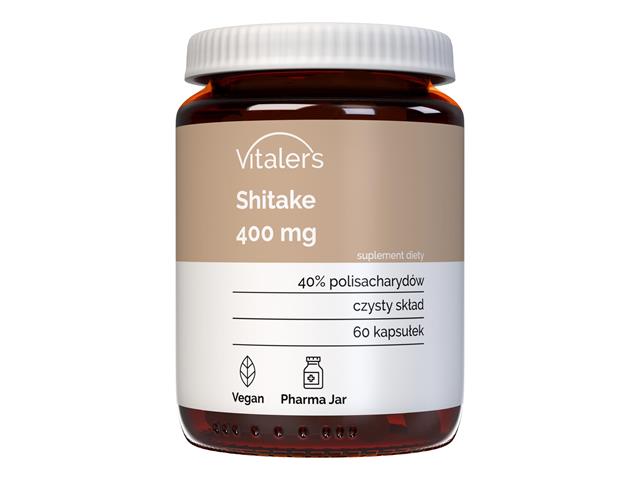 Vitaler's Shiitake 400 mg interakcje ulotka kapsułki - 60 kaps.