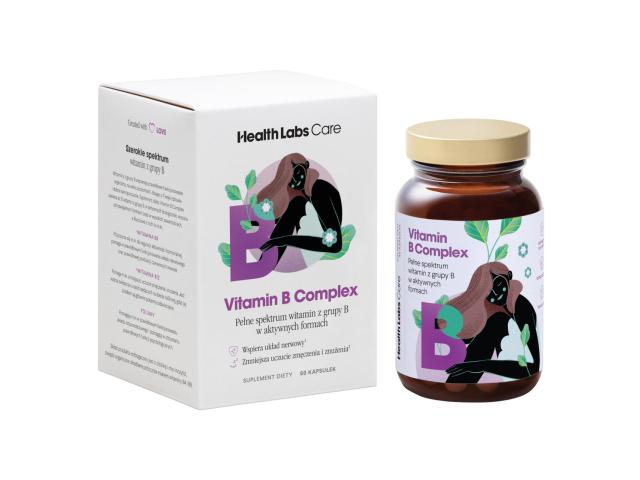 Vitamin B Complex interakcje ulotka kapsułki - 60 kaps.