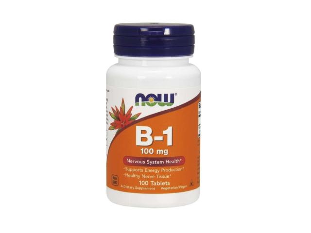 Vitamin B1 Thiamine 100 mg interakcje ulotka tabletki - 100 tabl.