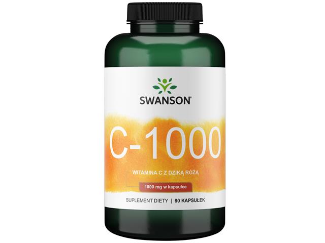 Vitamin C 1000 mg z dziką różą interakcje ulotka kapsułki  90 kaps.