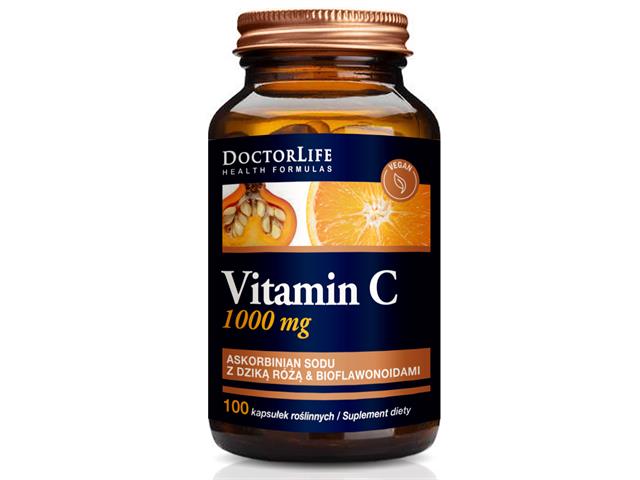 Vitamin C interakcje ulotka kapsułki  100 kaps.