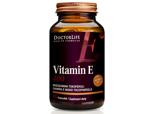 Vitamin E-400 interakcje ulotka kapsułki - 60 kaps.