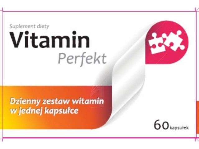 Vitamin Perfekt interakcje ulotka kapsułki  60 kaps.