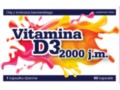 Vitamina D3 2000 j.m. interakcje ulotka kapsułki  60 kaps.