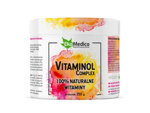 Vitaminol Complex interakcje ulotka proszek - 250 g