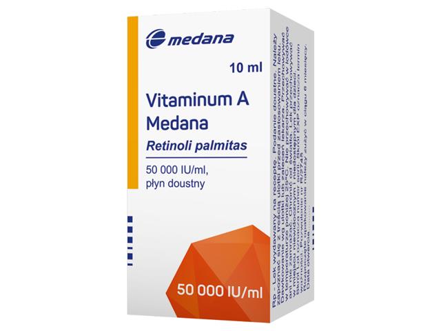 Vitaminum A Medana Ulotka Dawkowanie Zastosowanie