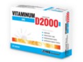 Vitaminum D 2000 AMS interakcje ulotka tabletki  60 tabl.