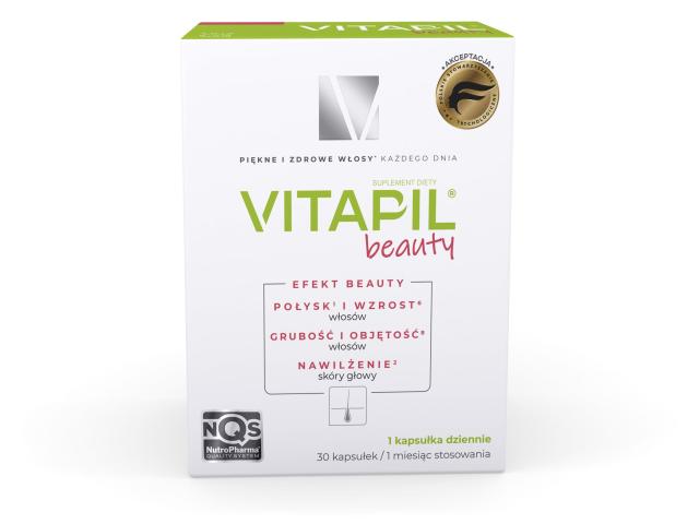 Vitapil Beauty interakcje ulotka kapsułki  30 kaps.